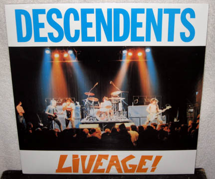 DESCENDENTS "Liveage" LP (SST)